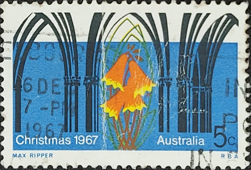 AUSTRALIA STAMP Christmas 1967