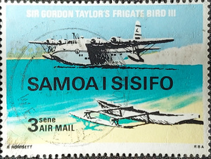 SAMOA I SISIFO SIR GORDON TAYLOR’S FRIGATE BIRD Ⅲ