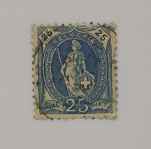 HELVETIA RARE STAMP