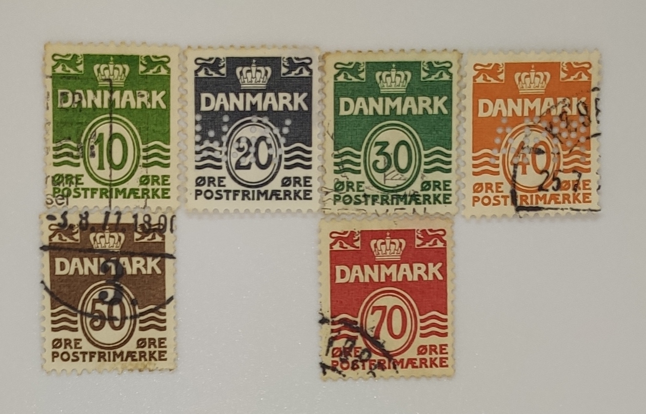 DANMARK STAMPS