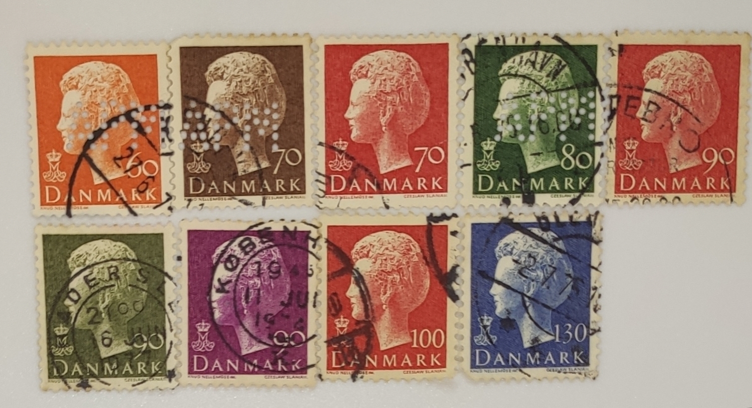 DANMARK STAMPS