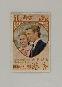 THE WEDDING OF H.R.H THE PRINCESS ANNE