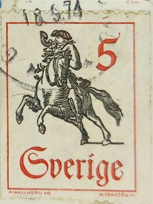 SWEDEN STAMP