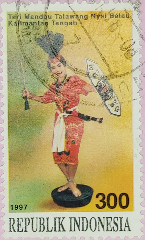 Indonesia stamp