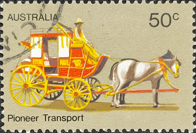 AUSTRALIA STAMP Pioneer Transport