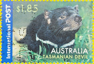 AUSTRALIA STAMP TASMANIAN DEVIL