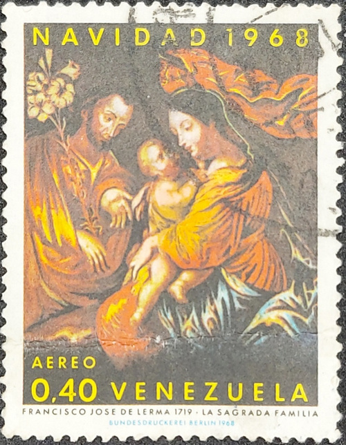 NAVIDAD 1968 STAMP