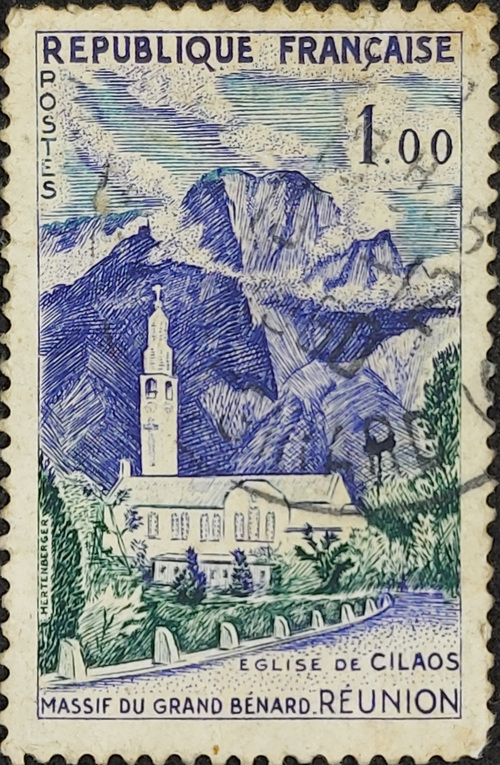 ÉGLISE DE CILAOS MASSIF DU GRAND BÉNARD. RÉUNION