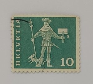 HELVETIA STAMP