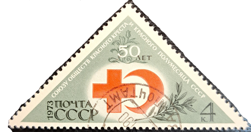 Triangular stamps