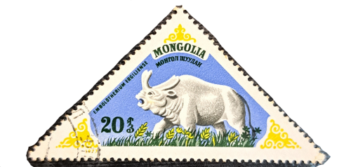 triangular stamps