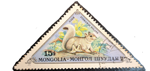 triangular stamps