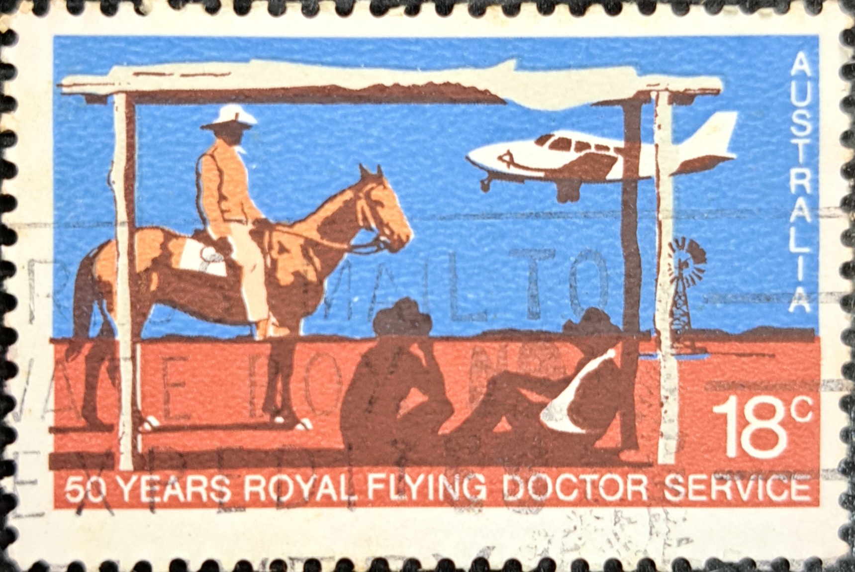50 YEARS ROYAL FLYING DOCTOR SERVICE
