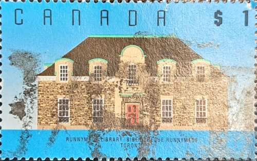 CANADA Stamps Runnymede Library, Toronto