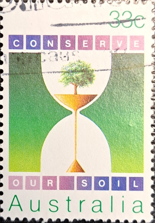 CONSERVE OUR SOIL Australia Stamps