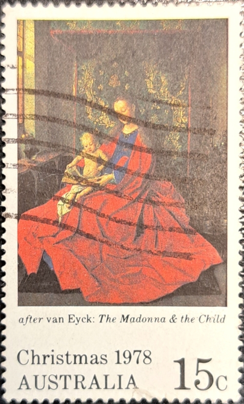 after van Eyck: The Madonna & the Child