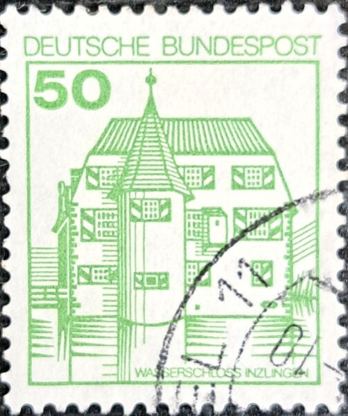 DEUTSCHE BUNDESPOST WASSERSCHLOSS INZLINGEN