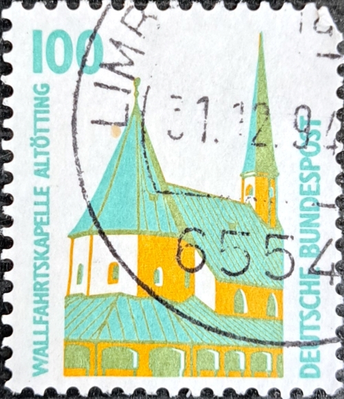 DEUTSCHE BUNDESPOST WALLFAHRTSKAPELLE ALTOTTING