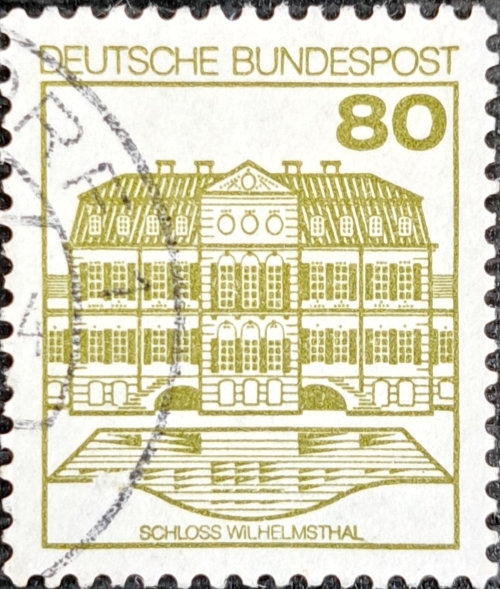 DEUTSCHE BUNDESPOST SCHLOSS WILHELMSTHAL