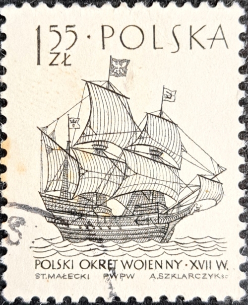 POLSKI OKRET WOIEN NY.XVII W.