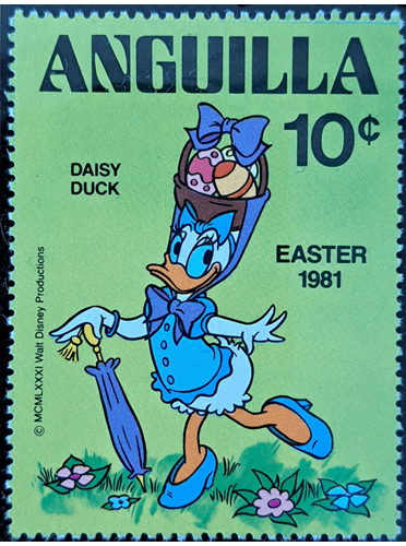 DAISY DUCK EASTER 1981