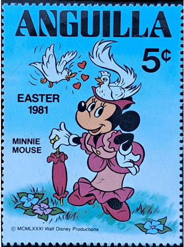 MINNIE MOUSE EASTER 1981